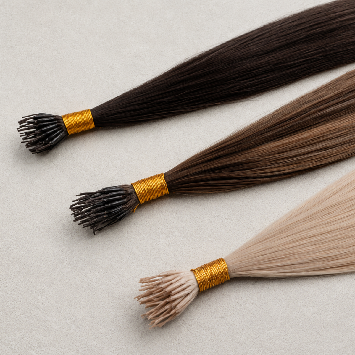 Chocolate Brown (4A) SofGrip Nano Pro Tip Hair Extensions 50-100g