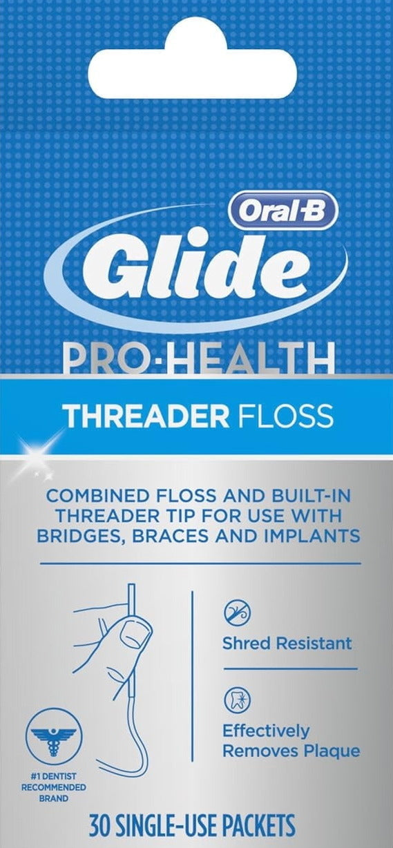 Glide Pro-Health Dental Floss Threaders, 30 Count – Melrose Hair and Beauty