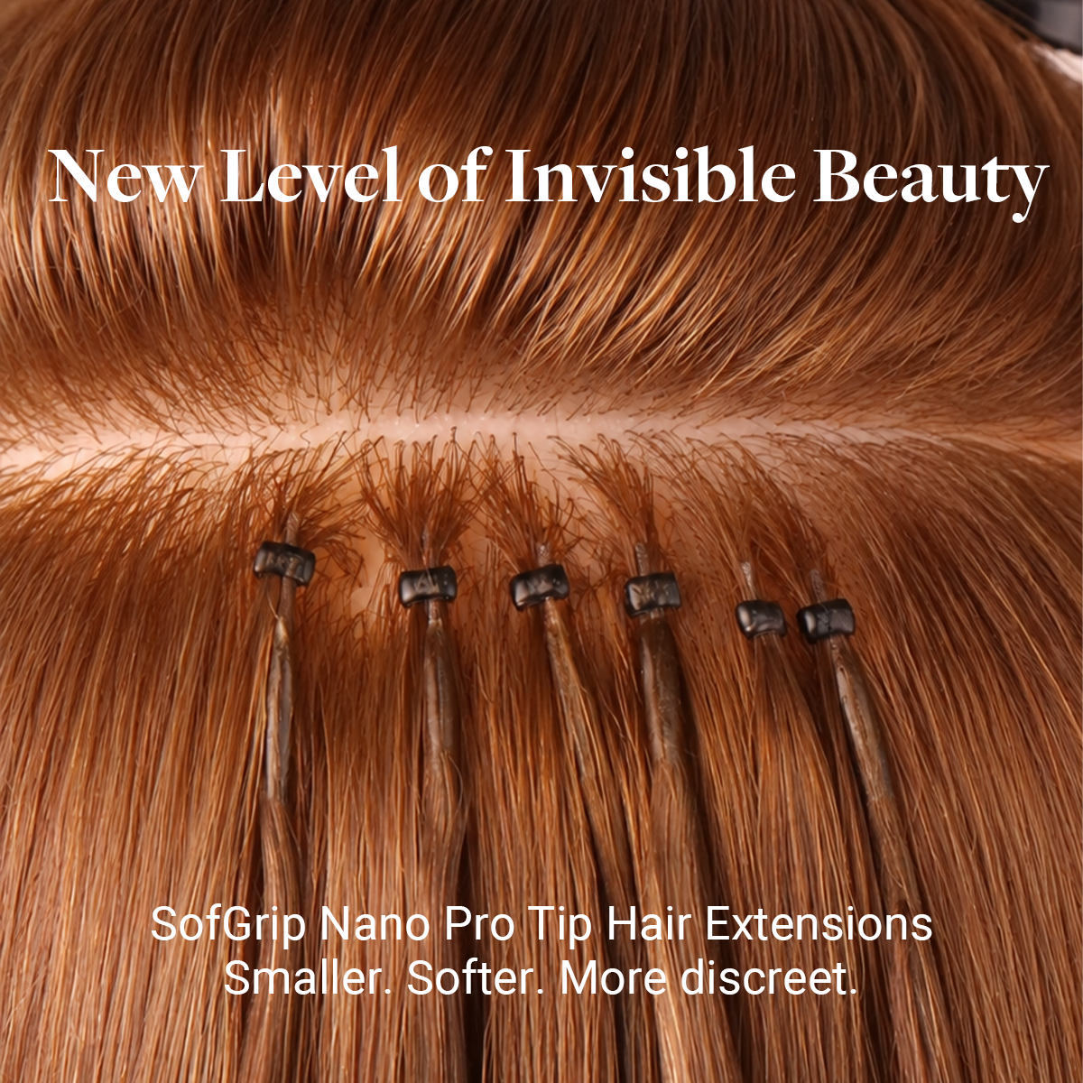 Chocolate Brown (4A) SofGrip Nano Pro Tip Hair Extensions 50-100g