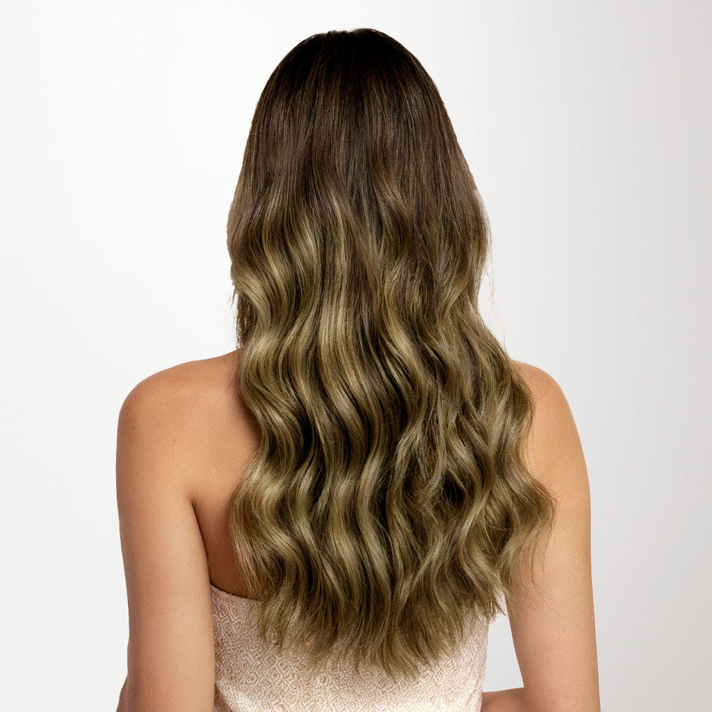 Caramel Blonde Balayage (4/27/4) Classic Clip-Ins (120g-150g)