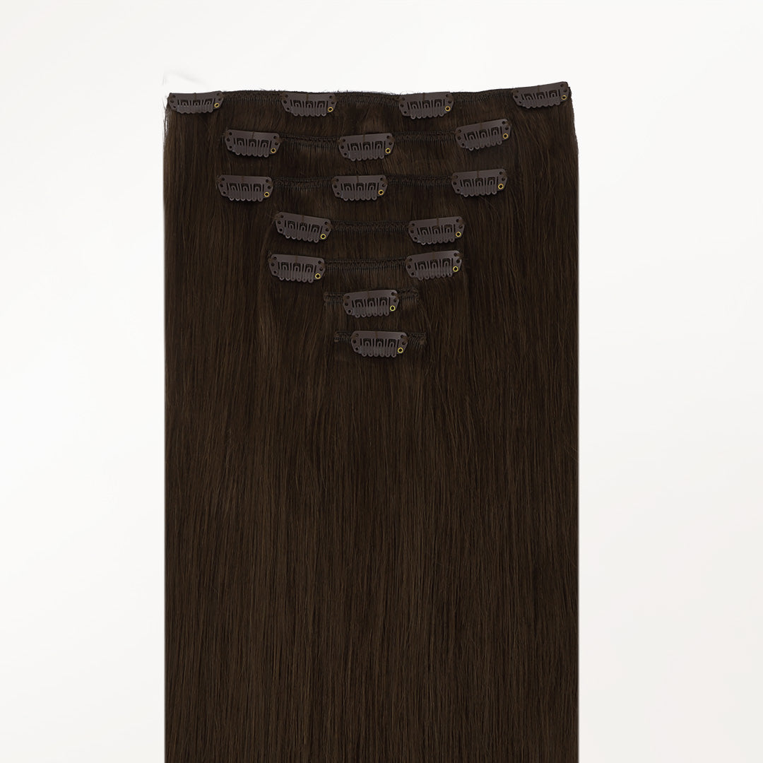 Chocolate Brown (4A) Classic Clip-Ins [Clearance]
