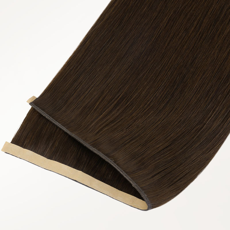 Chocolate Brown (4A) Genius Tape Weft Hair Extensions 50-80g