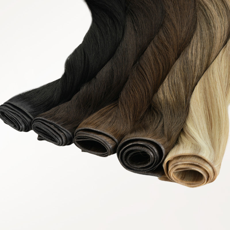Chocolate Brown (4A) Genius Tape Weft Hair Extensions 50-80g