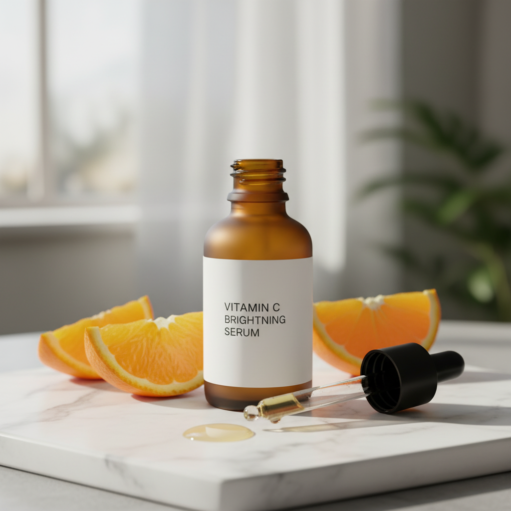 Vitamin C Brightening Serum lifestyle shot