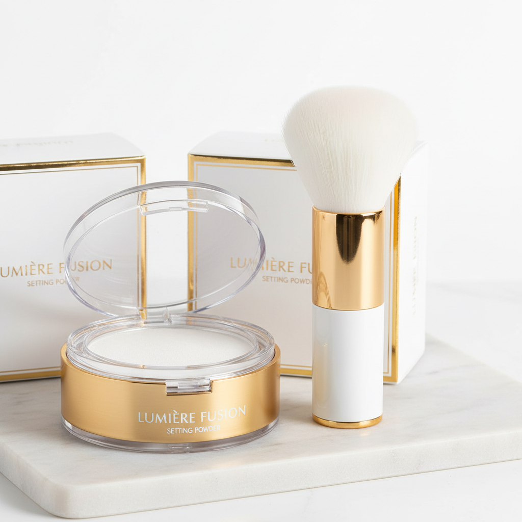 Setting Powder and Brush Kit