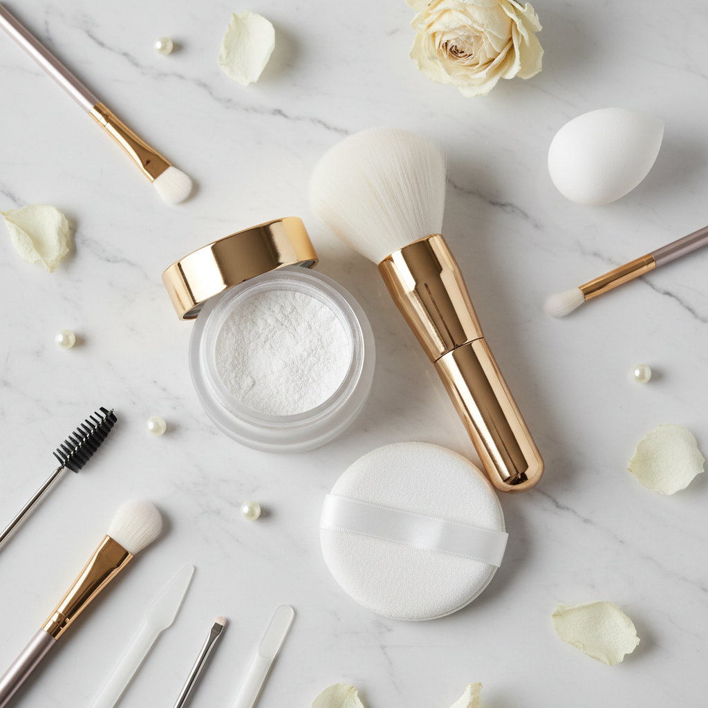 Setting Powder and Brush Kit lifestyle