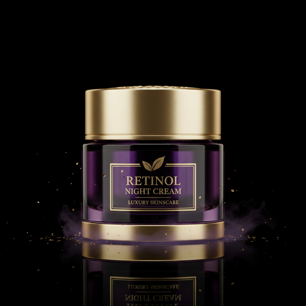 Retinol Night Cream jar