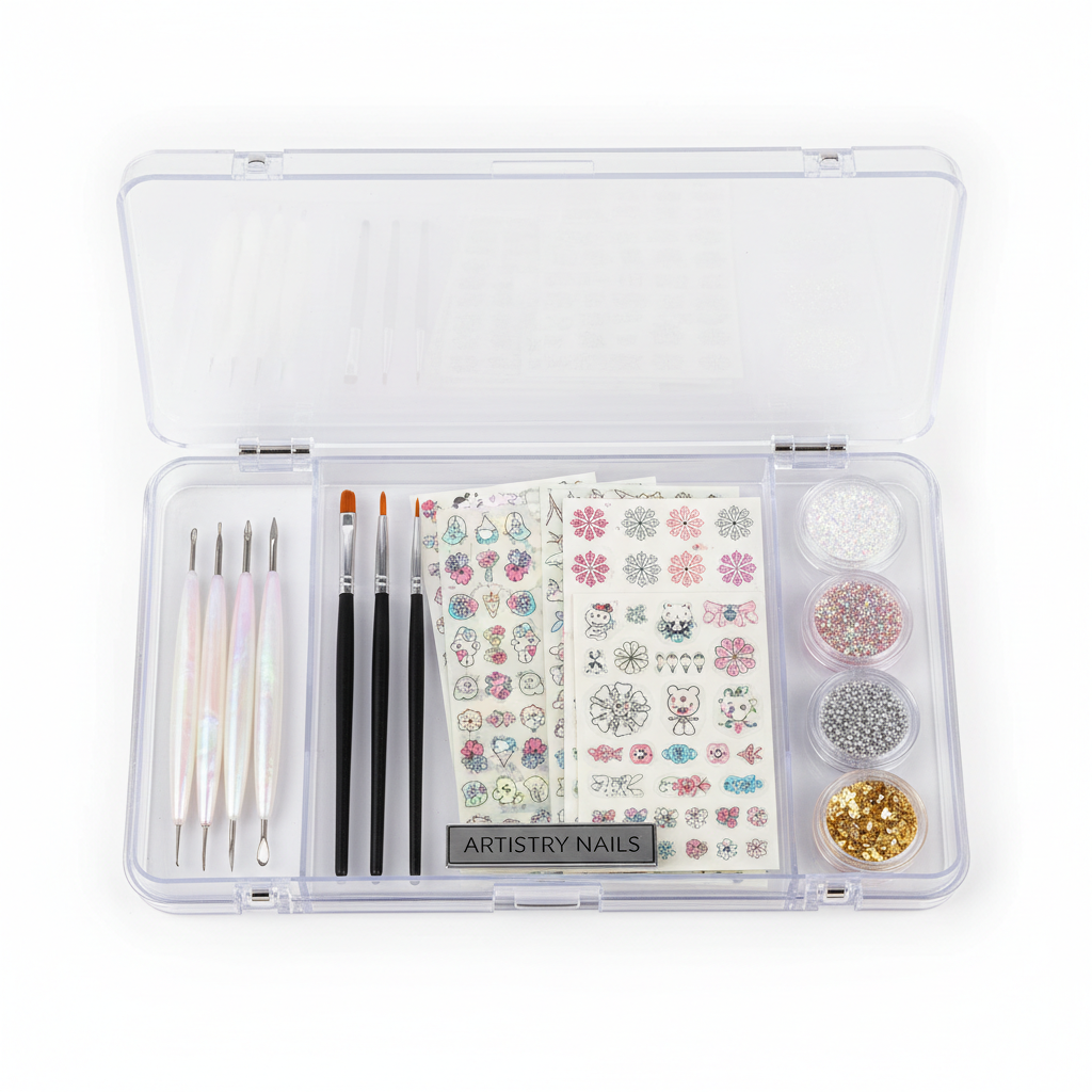 Nail Art Starter Kit tools