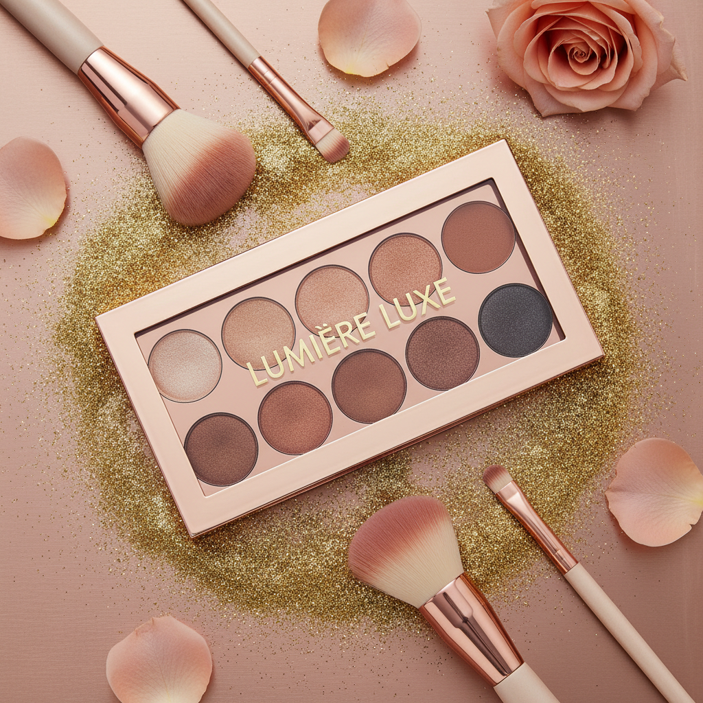 Shimmer Eyeshadow Palette lifestyle