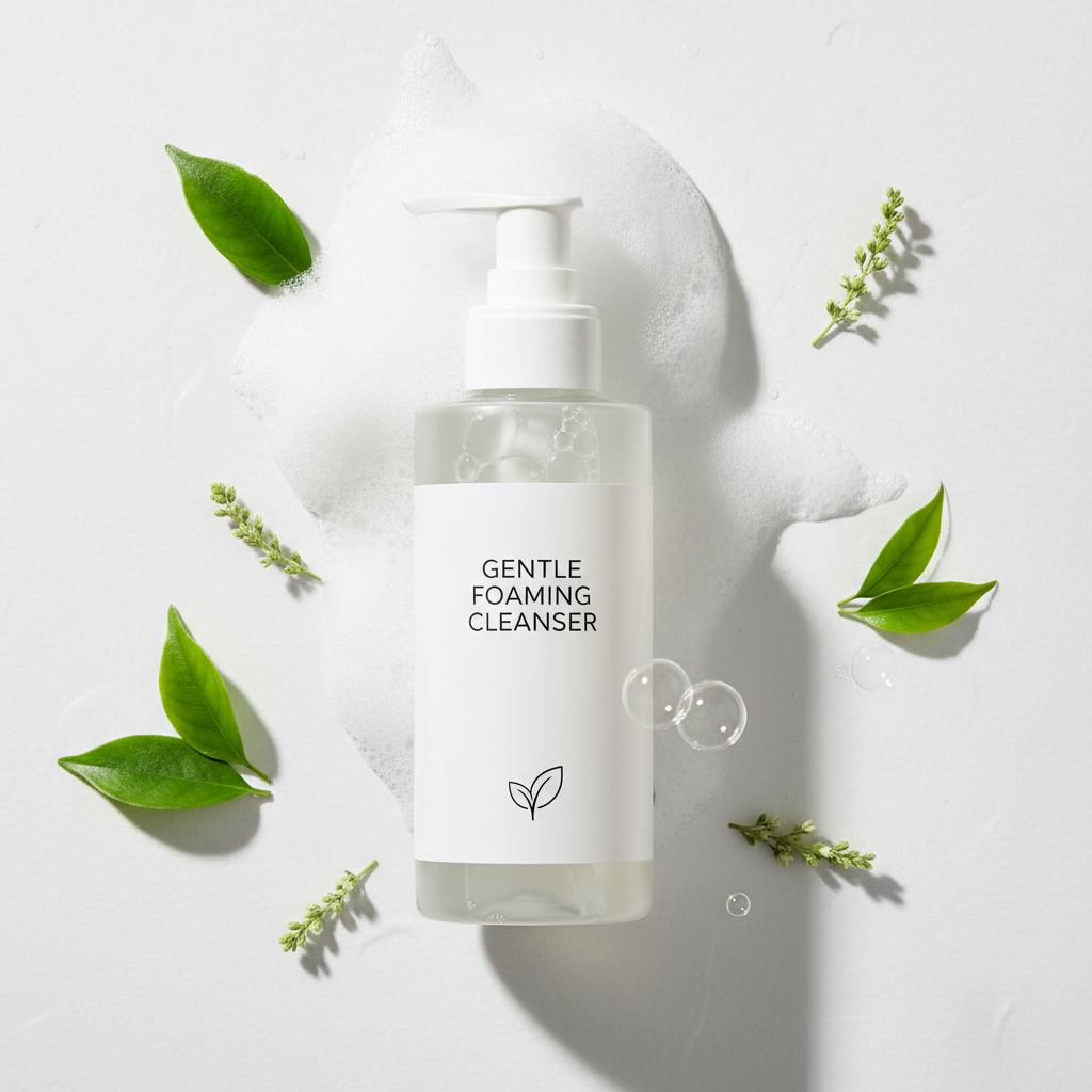 Gentle Foaming Cleanser lifestyle