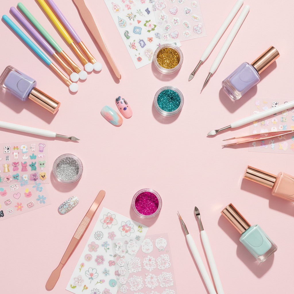 Nail Art Starter Kit lifestyle