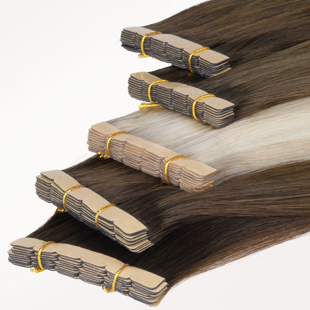 Ash Blonde Highlights (17A/60A) Mini Tape-Ins 40g [Clearance]